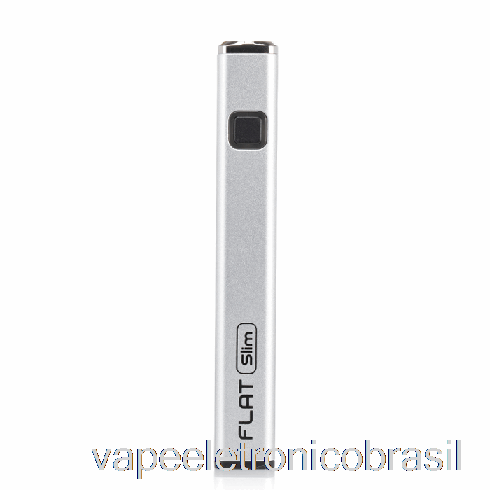 Vape Eletrônico Yocan Flat Slim 350mah Bateria Prata